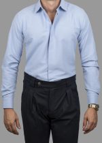 DEZIGN OXFORD SHIRT COVER BUTTON