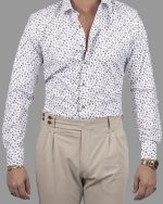 DEZIGN FLORAL PRINT COLLAR SHIRT - Image 2