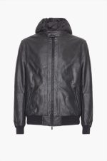 HAMAKI ECO LEATHER BIKER JACKET