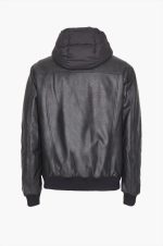 HAMAKI ECO LEATHER BIKER JACKET - Image 4