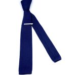 WOVEN KNITTED SKINNY TIE - Image 11