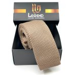 WOVEN KNITTED SKINNY TIE - Image 18