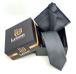 MICRO-PATTERNED TIE WITH HANDKERCHIEF - Image 3