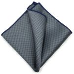 MICRO-PATTERNED TIE WITH HANDKERCHIEF - Image 5