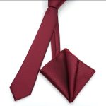 MICRO-PATTERNED TIE WITH HANDKERCHIEF - Image 11