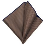 MICRO-PATTERNED TIE WITH HANDKERCHIEF - Image 35