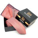 MICRO-PATTERNED TIE WITH HANDKERCHIEF - Image 46