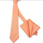 MICRO-PATTERNED TIE WITH HANDKERCHIEF - Image 93