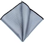 MICRO-PATTERNED TIE WITH HANDKERCHIEF - Image 125