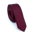 TEXTURED SKINNY TIE WITH HANDKERCHIEF - Image 9