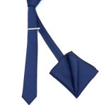 TEXTURED SKINNY TIE WITH HANDKERCHIEF - Image 21