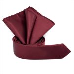 TEXTURED SKINNY TIE WITH HANDKERCHIEF - Image 24