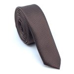 TEXTURED SKINNY TIE WITH HANDKERCHIEF - Image 29
