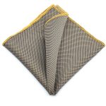 TEXTURED SKINNY TIE WITH HANDKERCHIEF - Image 25