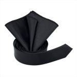 TEXTURED SKINNY TIE WITH HANDKERCHIEF - Image 40