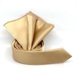 TEXTURED SKINNY TIE WITH HANDKERCHIEF - Image 59