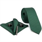 TEXTURED SKINNY TIE WITH HANDKERCHIEF - Image 66