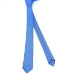 TEXTURED SKINNY TIE WITH HANDKERCHIEF - Image 137