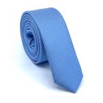 TEXTURED SKINNY TIE WITH HANDKERCHIEF - Image 97