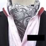 SILKY SATIN TEXTURED ASCOT TIE - Image 7