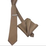 TEXTURED WIDE TIE WITH HANDKERCHIEF - Image 35