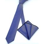 TEXTURED WIDE TIE WITH HANDKERCHIEF - Image 58