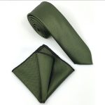 TEXTURED WIDE TIE WITH HANDKERCHIEF - Image 64