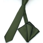 TEXTURED WIDE TIE WITH HANDKERCHIEF - Image 68