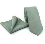 TEXTURED WIDE TIE WITH HANDKERCHIEF - Image 70