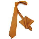 TEXTURED WIDE TIE WITH HANDKERCHIEF - Image 87