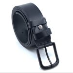 LEATHER EMBOSSED BELT - Image 3