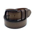 LEATHER EMBOSSED BELT - Image 8