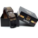 LEATHER EMBOSSED BELT - Image 9