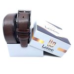 LEATHER BELT WITH MATTE GUNMETAL HARDWARE - Image 10