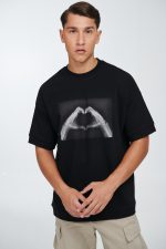 PCOC HEART HAND OVERSIZED LOGO TEE - Image 2