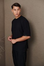 PCOC HALF BUTTONED SHORTSLEEVE T-SHIRT - Image 4