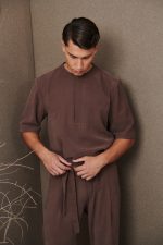 PCOC HALF BUTTONED SHORTSLEEVE T-SHIRT - Image 9