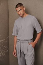 PCOC HALF BUTTONED SHORTSLEEVE T-SHIRT - Image 12