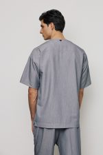 PCOC HALF BUTTONED SHORTSLEEVE T-SHIRT - Image 10