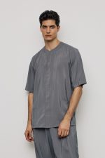 PCOC S/S EASYWEAR STAND UP COLLAR SHIRT