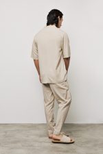PCOC DEEP V-NECKLINE ONE BUTTON SHIRT - Image 5
