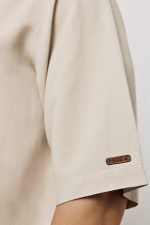 PCOC DEEP V-NECKLINE ONE BUTTON SHIRT - Image 6