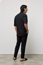 PCOC DEEP V-NECKLINE ONE BUTTON SHIRT - Image 12