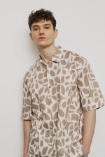 PCOC FLORAL PRINT S/S COTTON SHIRT - Image 3