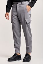 PCOC WIDE FIT CARGO LEGBAND TROUSERS - Image 7
