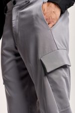 PCOC WIDE FIT CARGO LEGBAND TROUSERS - Image 8