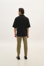 PCOC ELASTIC SLIM FIT PLEATS TROUSERS - Image 12