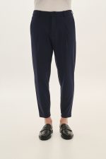 PCOC ELASTIC SLIM FIT PLEATS TROUSERS - Image 5