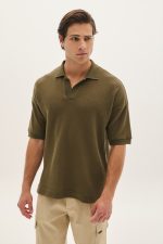 PCOC KNITTED POLO COLLAR TEE - Image 3