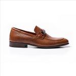 LEATHER LOAFERS WITH BUCKLE - Image 5